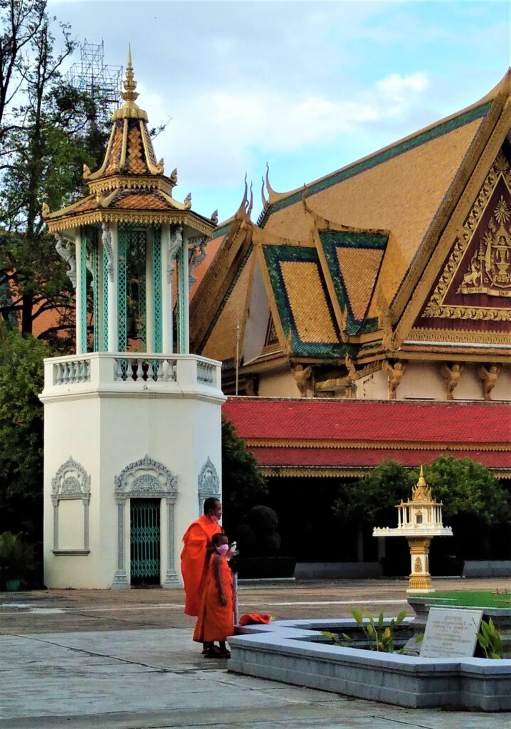At the Royal Palace, Phnom Penh